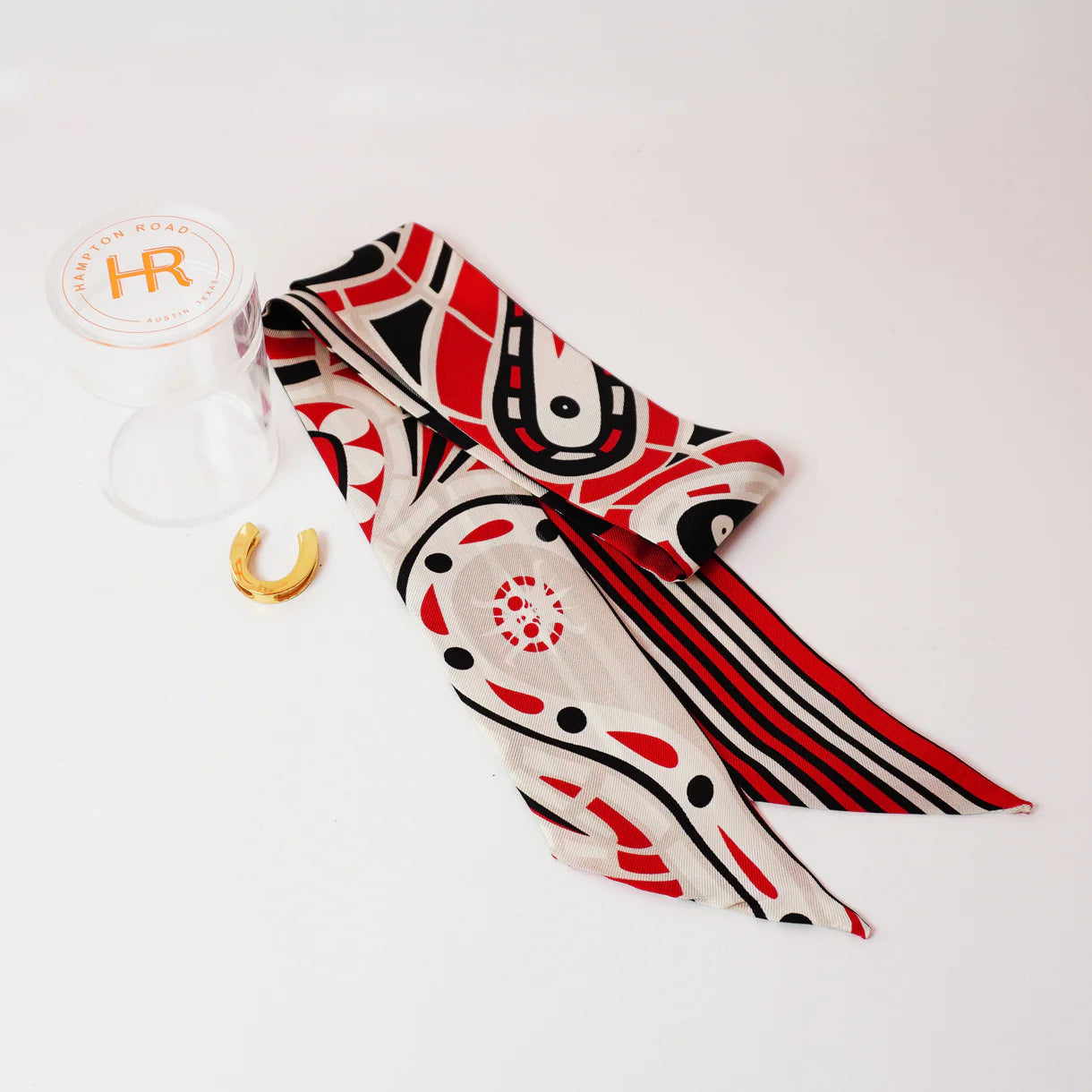 Paisley (Red) Twillionaire & Scarf Ring