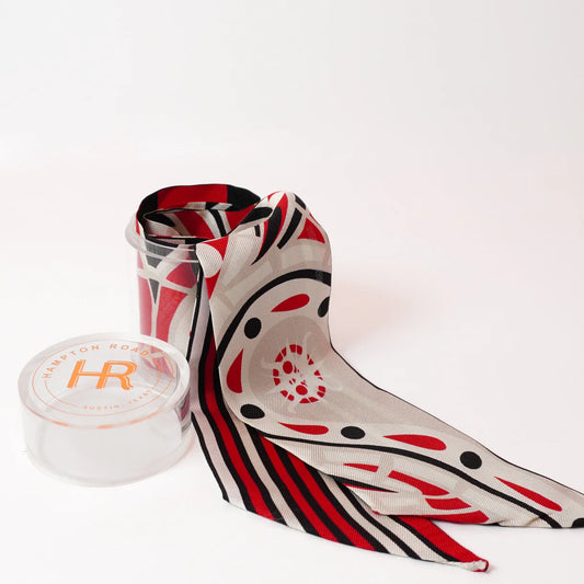 Paisley (Red) Twillionaire & Scarf Ring