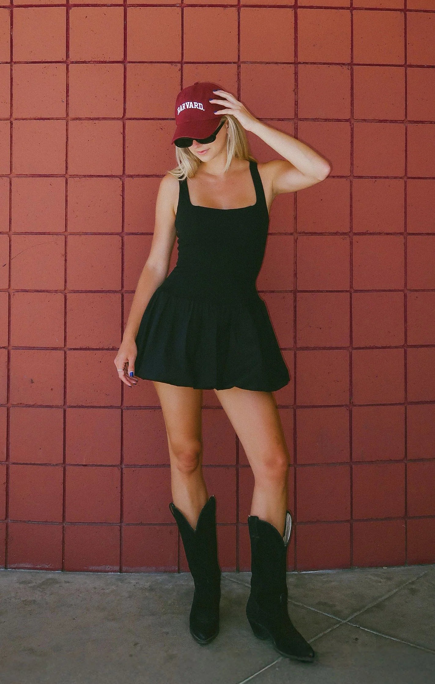 Marlo Mini Dress - Black