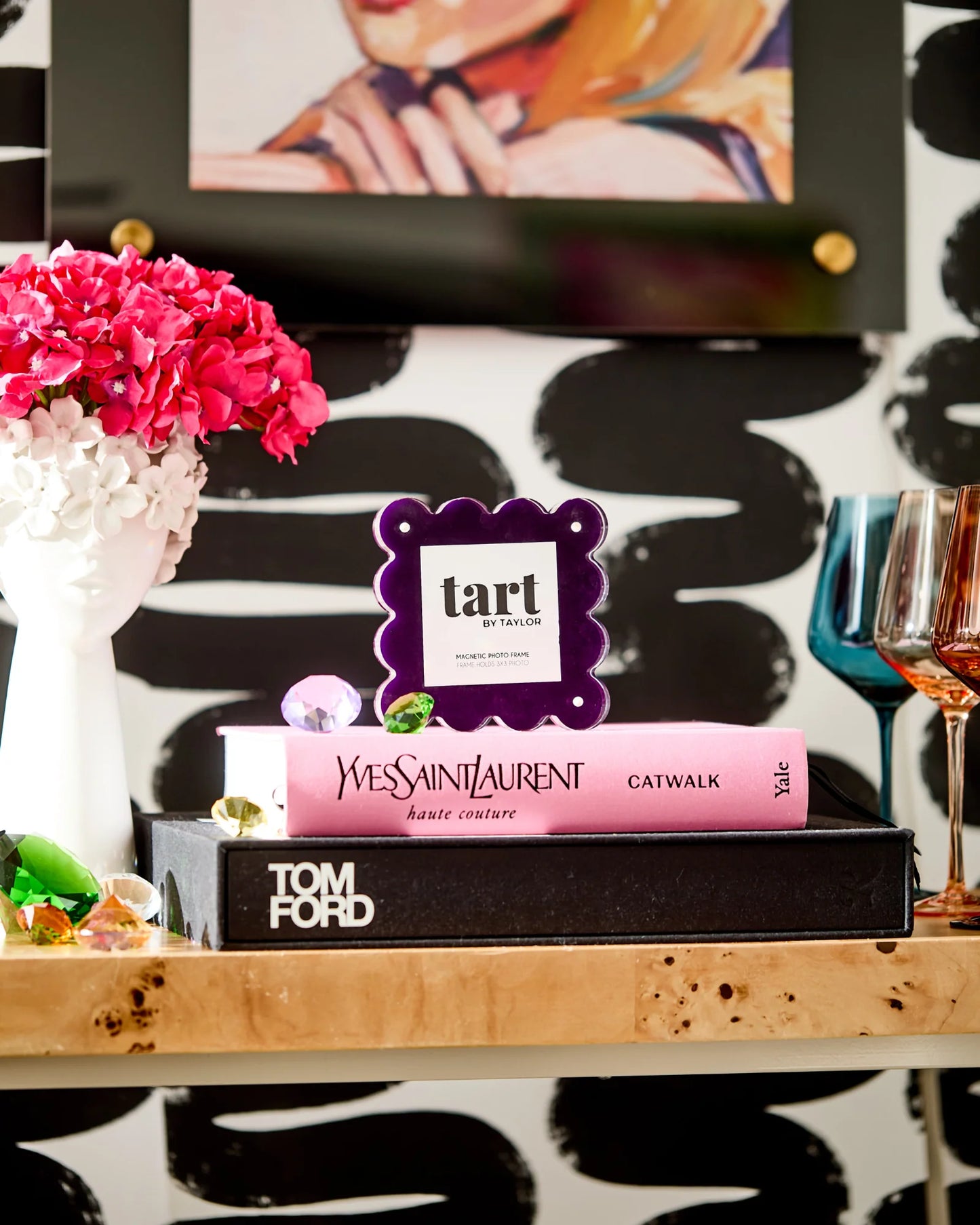 Tart By Taylor - PLUM MINI ACRYLIC PICTURE FRAME
