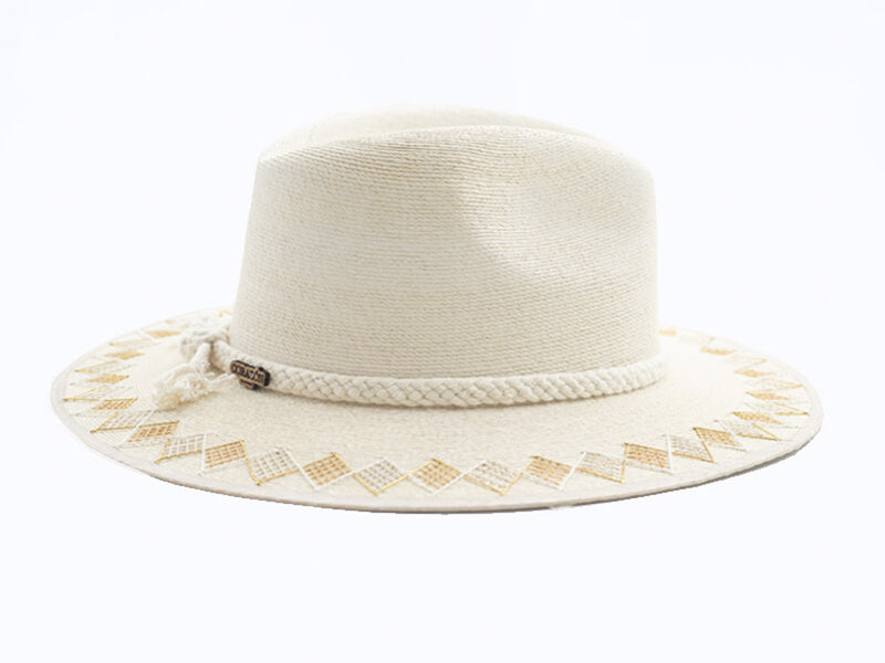 Corazón Playero - Women's Rhombus Hat - Neutrals