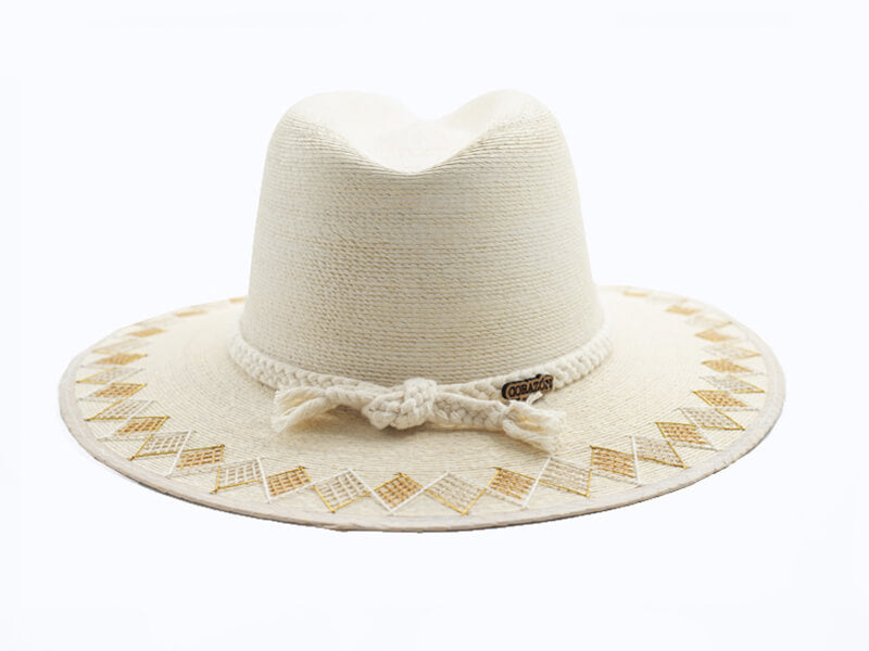 Corazón Playero - Women's Rhombus Hat - Neutrals