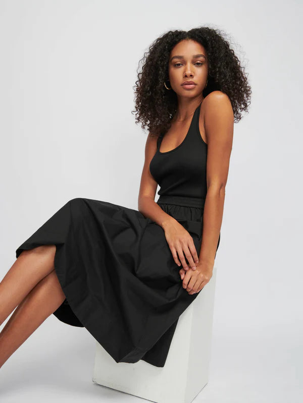 Nation LTD - Sadelle Dress - Jet Black