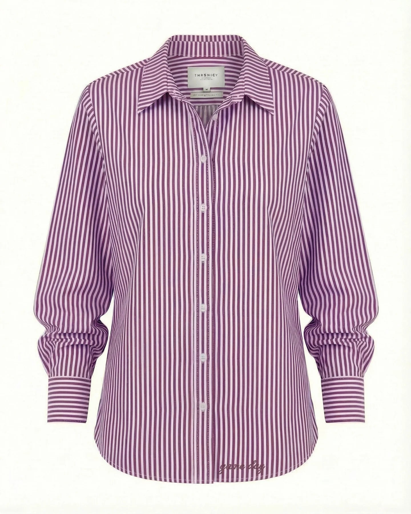 The Gameday Boyfriend - Purple Stripe