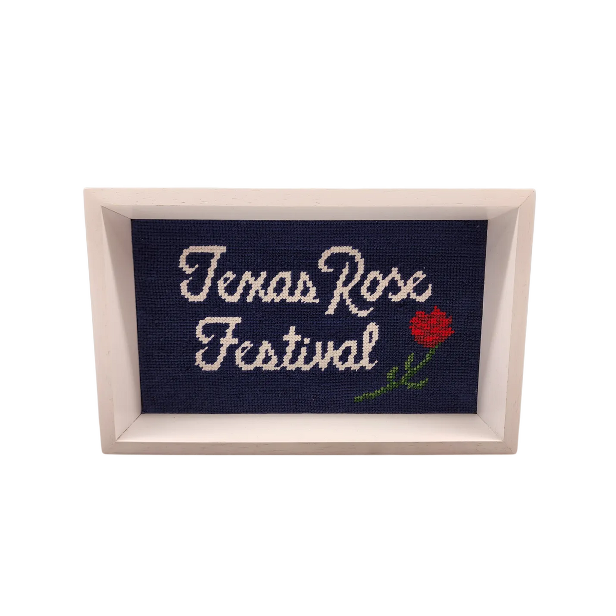 Texas Rose Festival Monogrammed Valet Tray