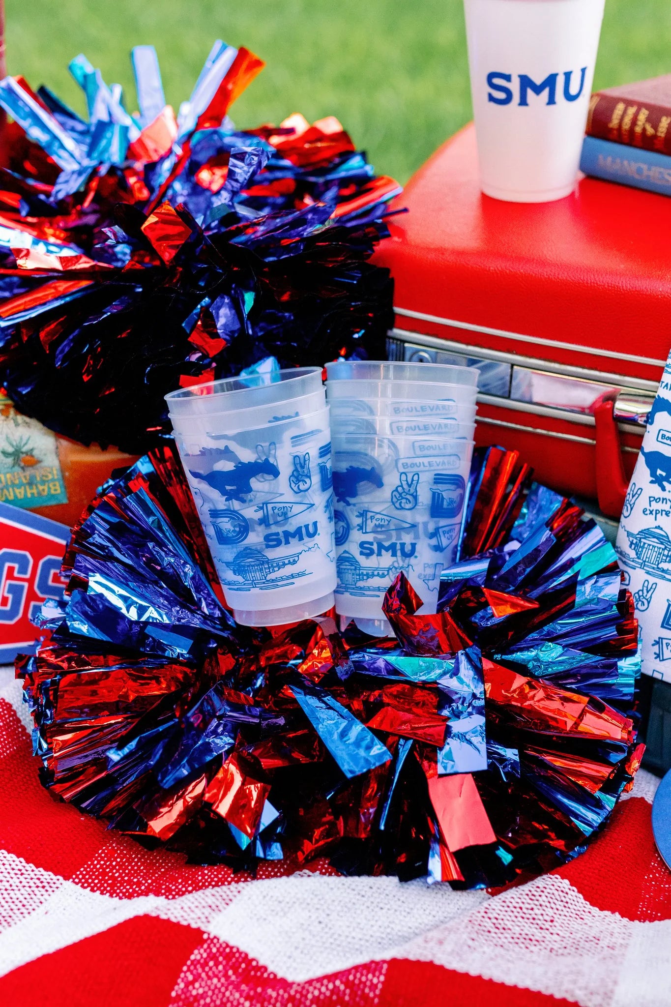SMU Shatterproof Cups - Set of 8