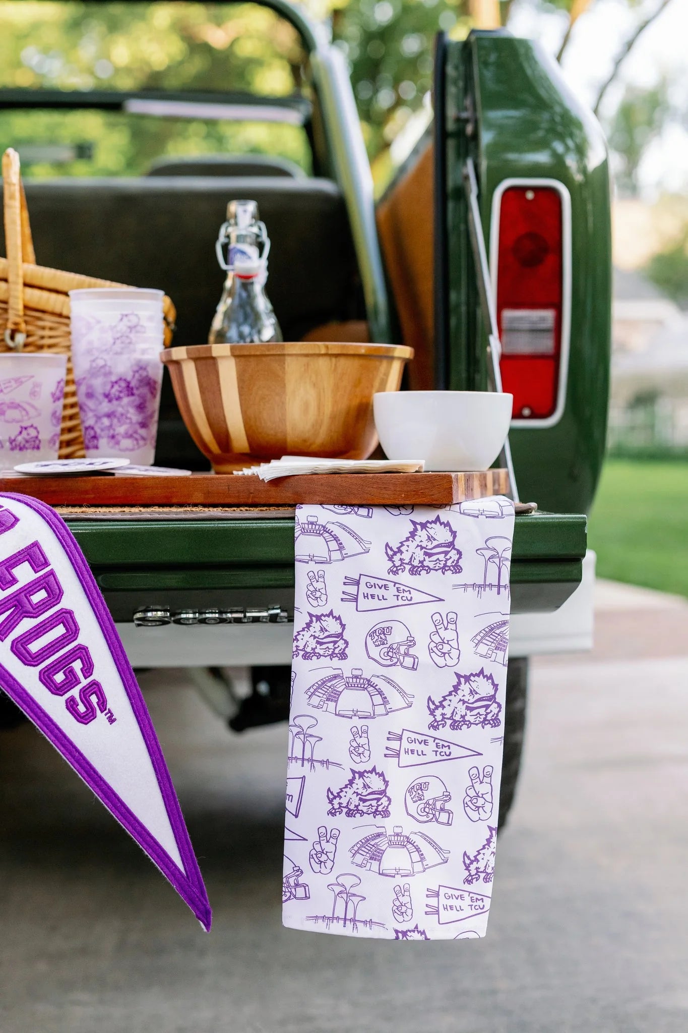 TCU Cotton Dish Towel