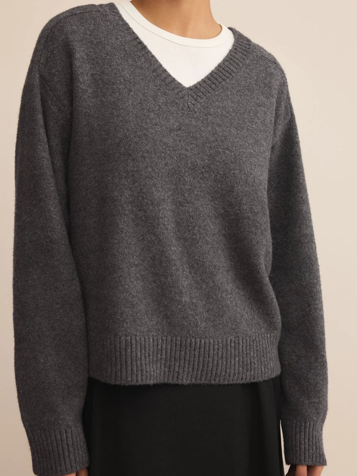 Eloise Sweater - Charcoal Heather