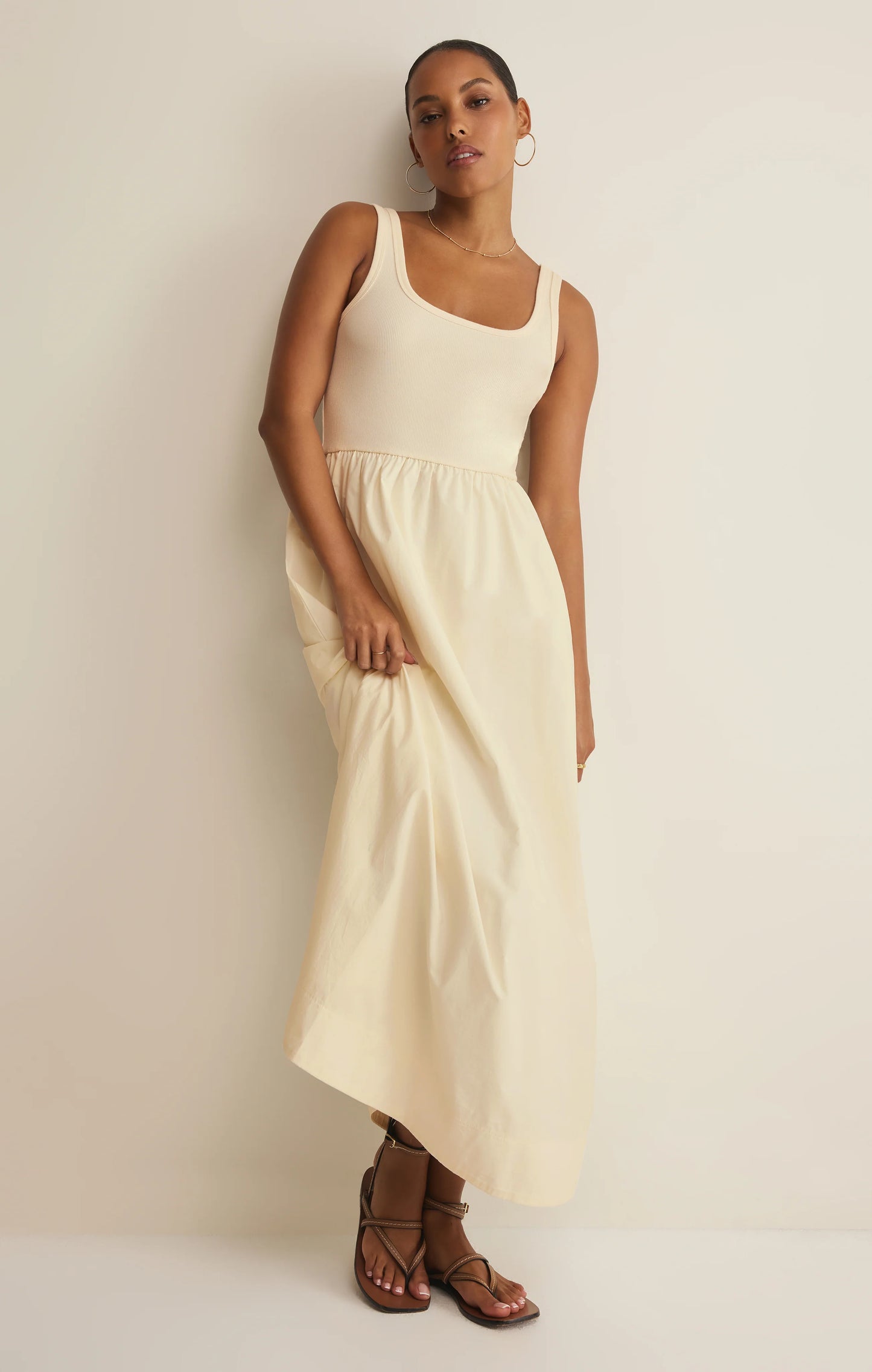 Kensie Maxi Dress - Cloud