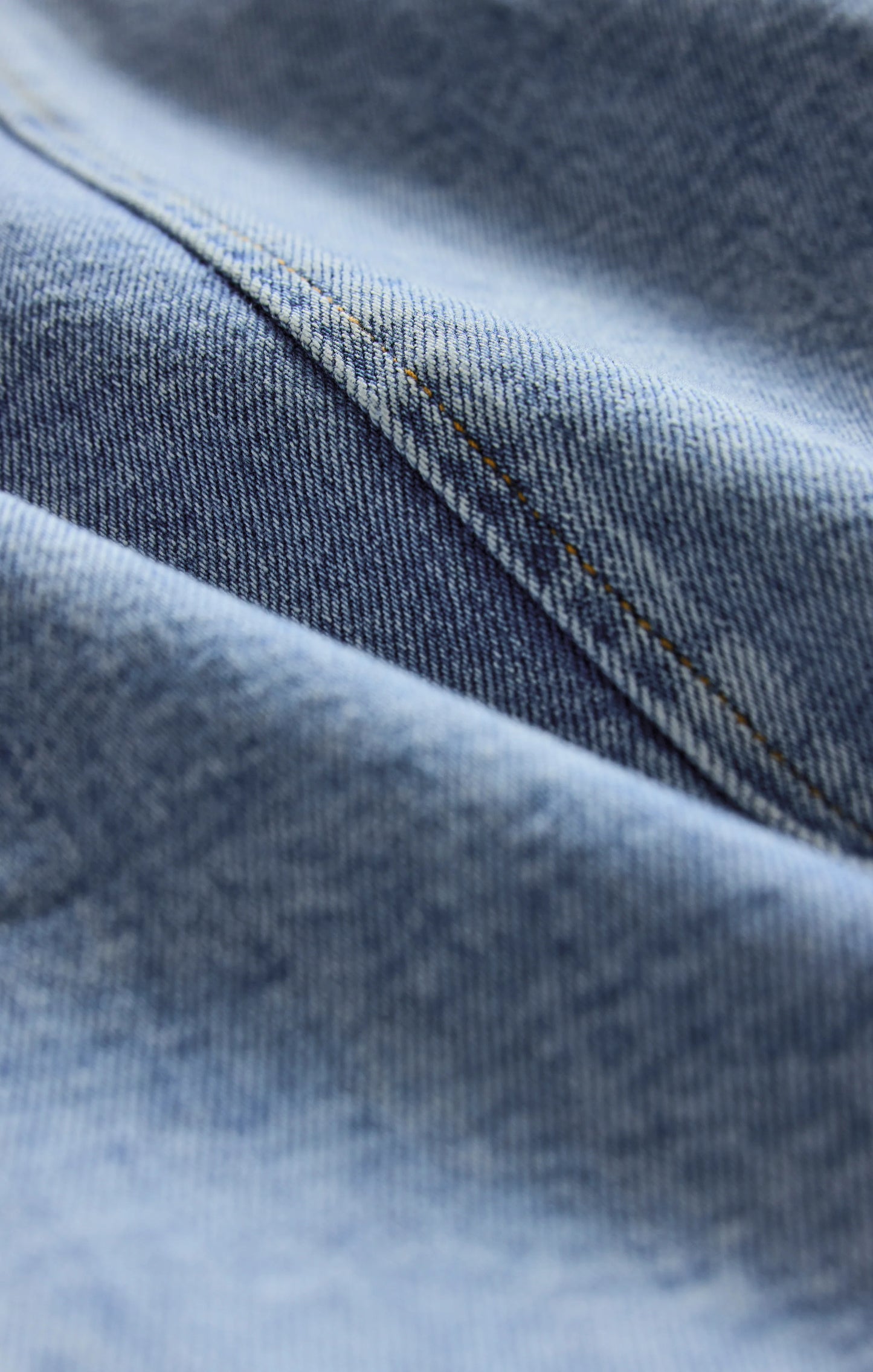 Jolie Denim Seamed Mini Dress - Avalon