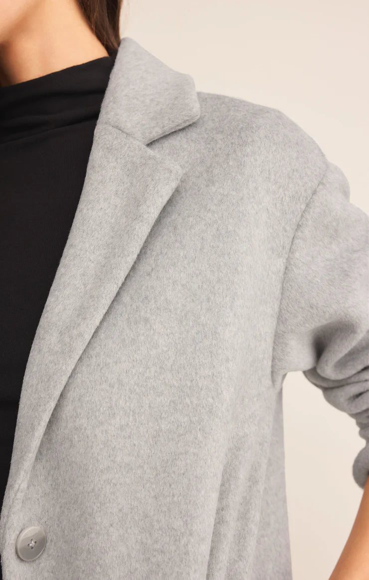 Mason Luxe Coat - Classic Heather Grey