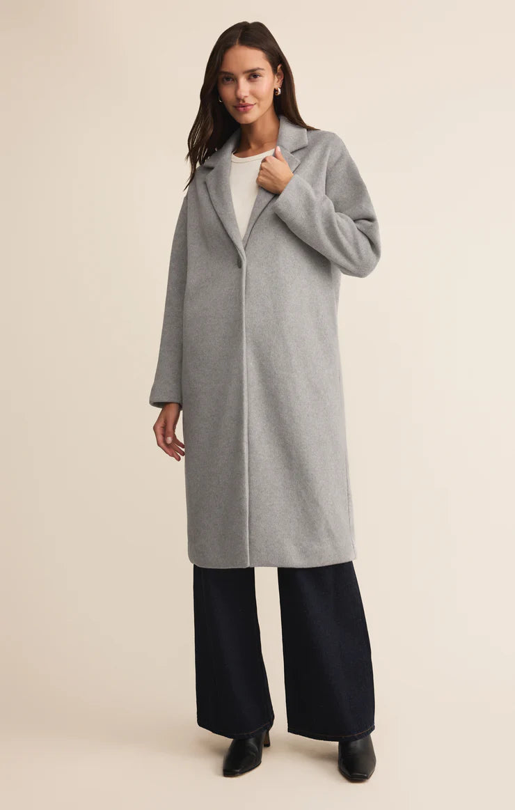 Mason Luxe Coat - Classic Heather Grey