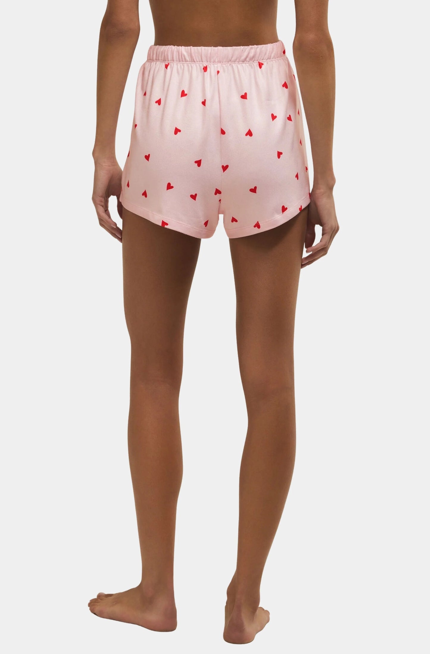 Love First Heart Short - Pink Marshmallow