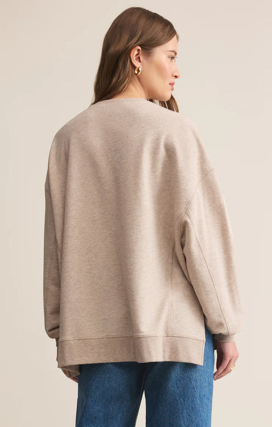 Modern Weekender Sweatshirt - Natural Heather