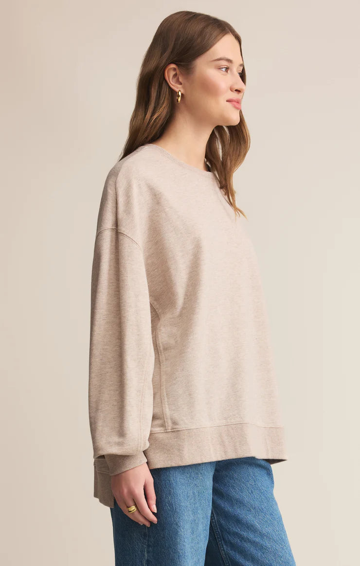Modern Weekender Sweatshirt - Natural Heather