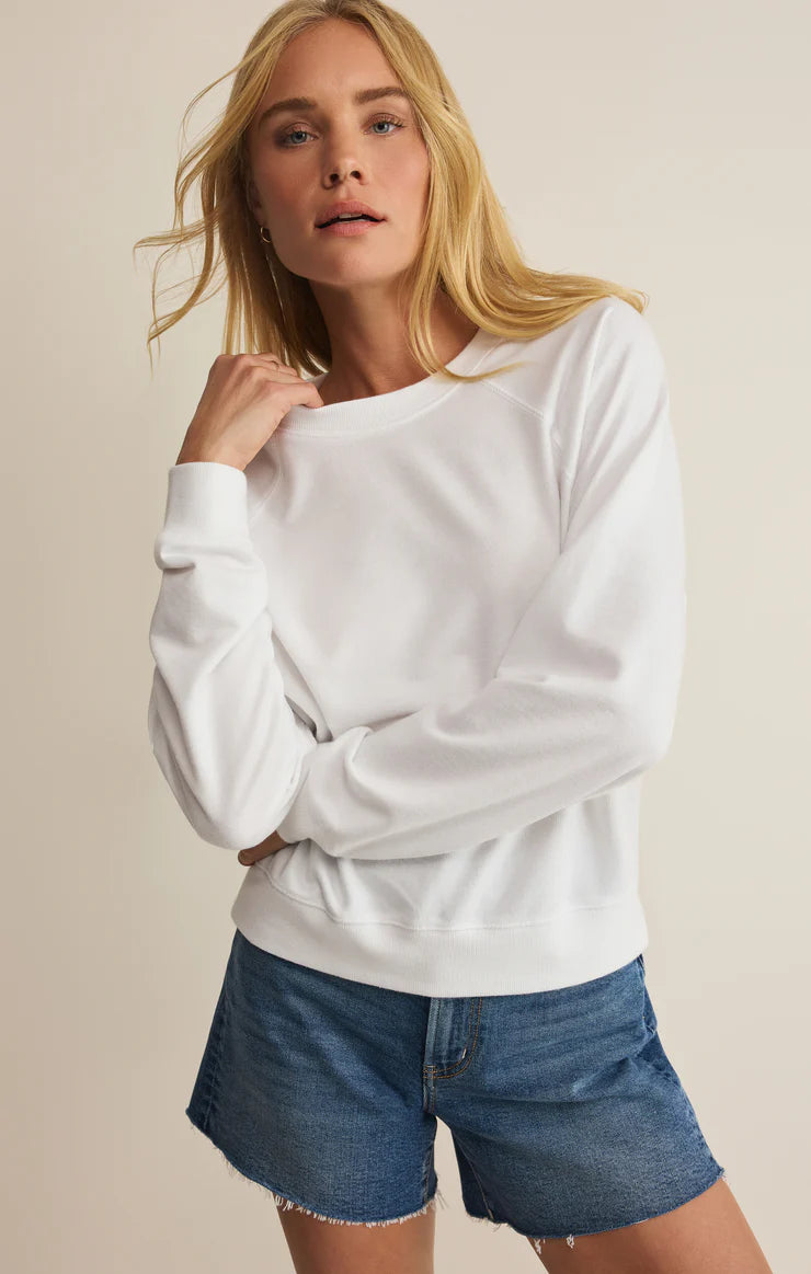 Saldana Sweatshirt - White
