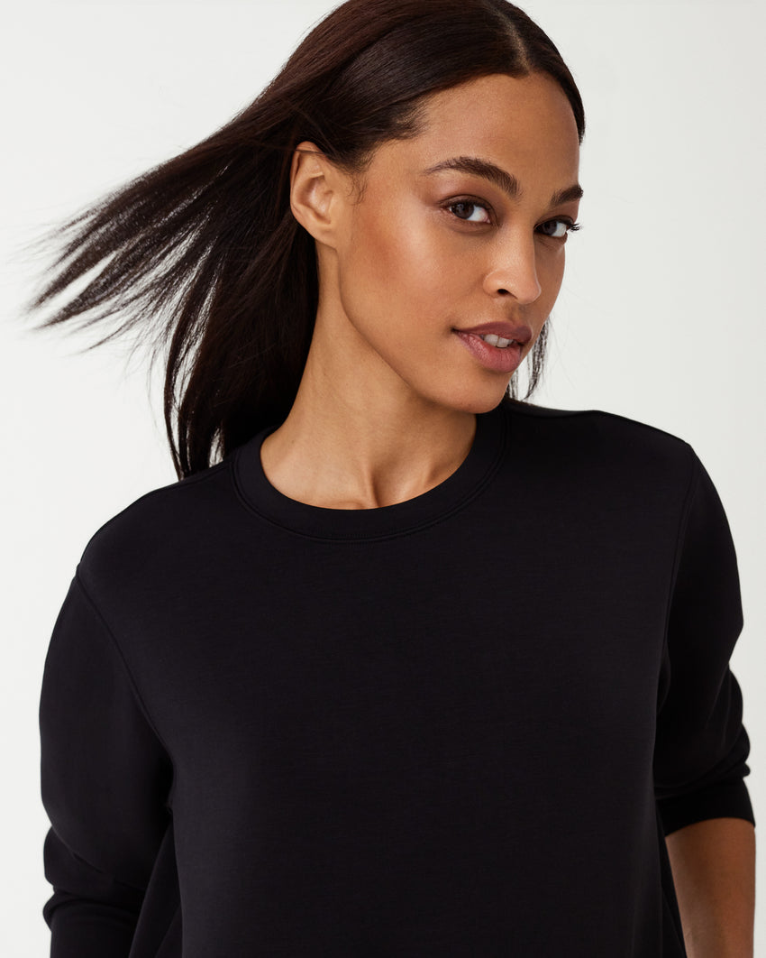 Spanx - AirEssentials Crew Neck Dress - Very Black