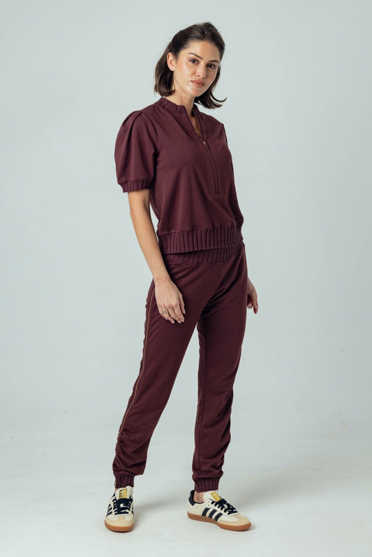 Martine Pullover - Burgundy