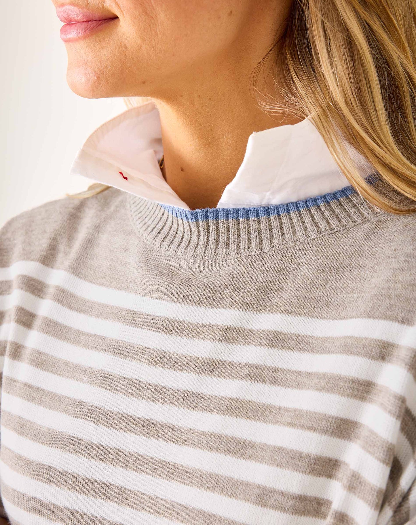 Catalina Sweater - Driftwood/Natural