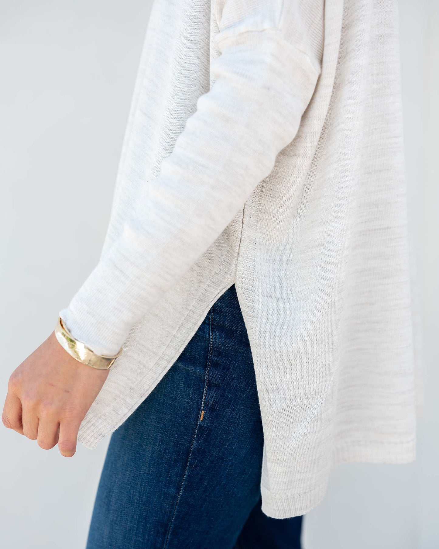 MerSea - Catalina Polo Sweater - Sea Salt/Driftwood