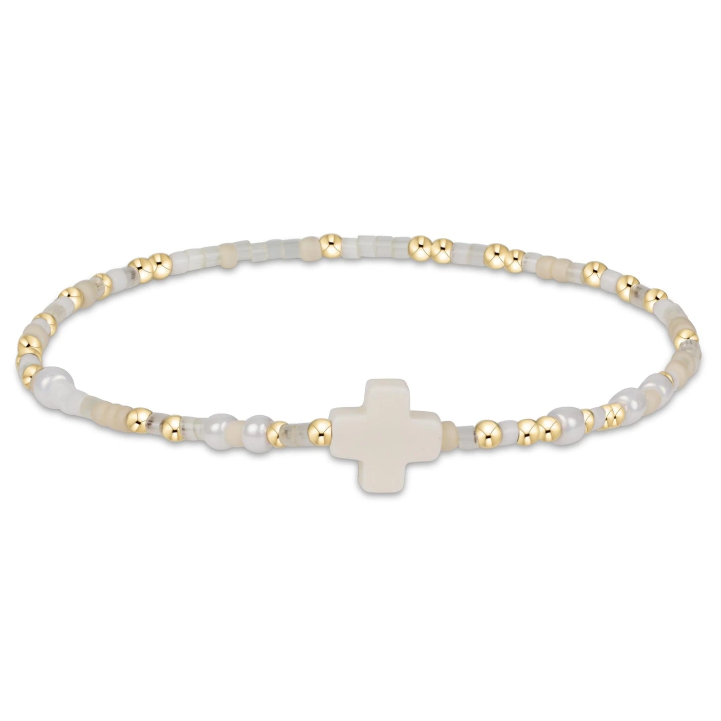 eNewton eGirl - Hope Unwritten Signature Cross Bracelet - Call Me On My Shellphone