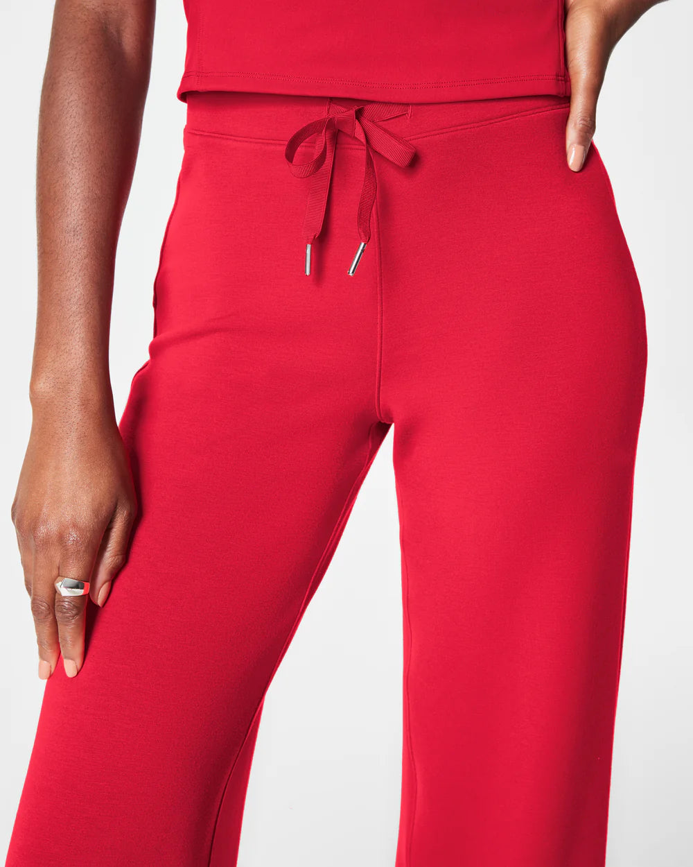 Spanx - AirEssentials Wide Leg Pant - Red