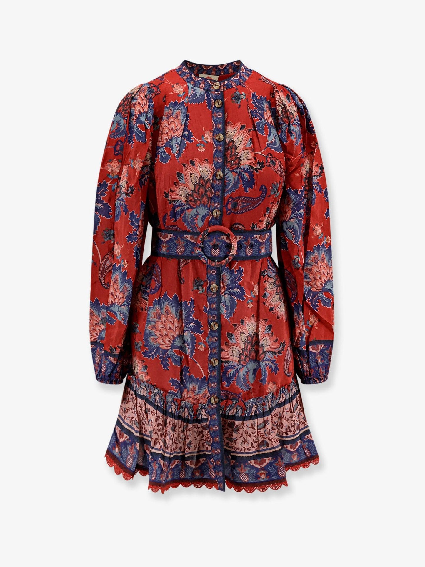 Luang Red Mini Dress
