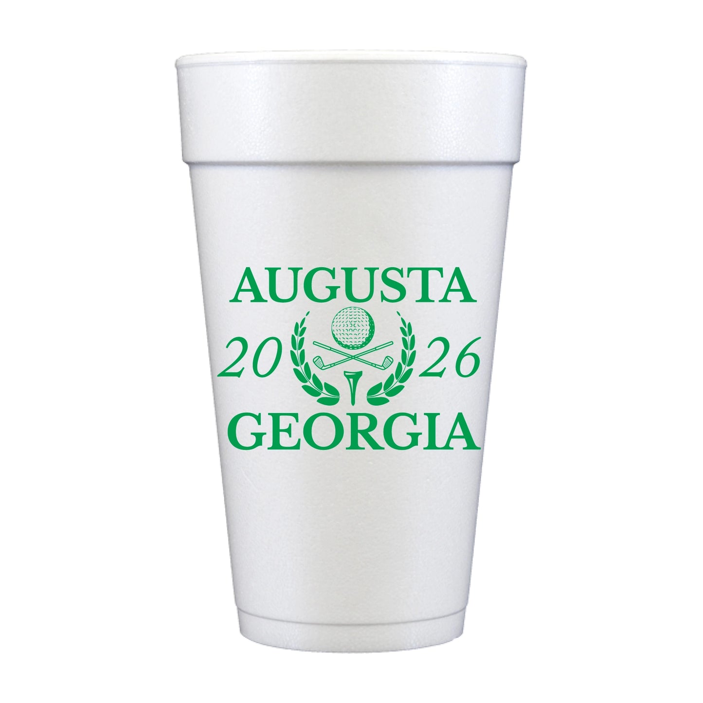 Augusta National Golf Club 2026 Foam Cups - Masters