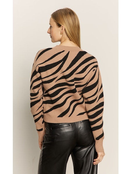 Zebra Cardi - Abstract Zebra