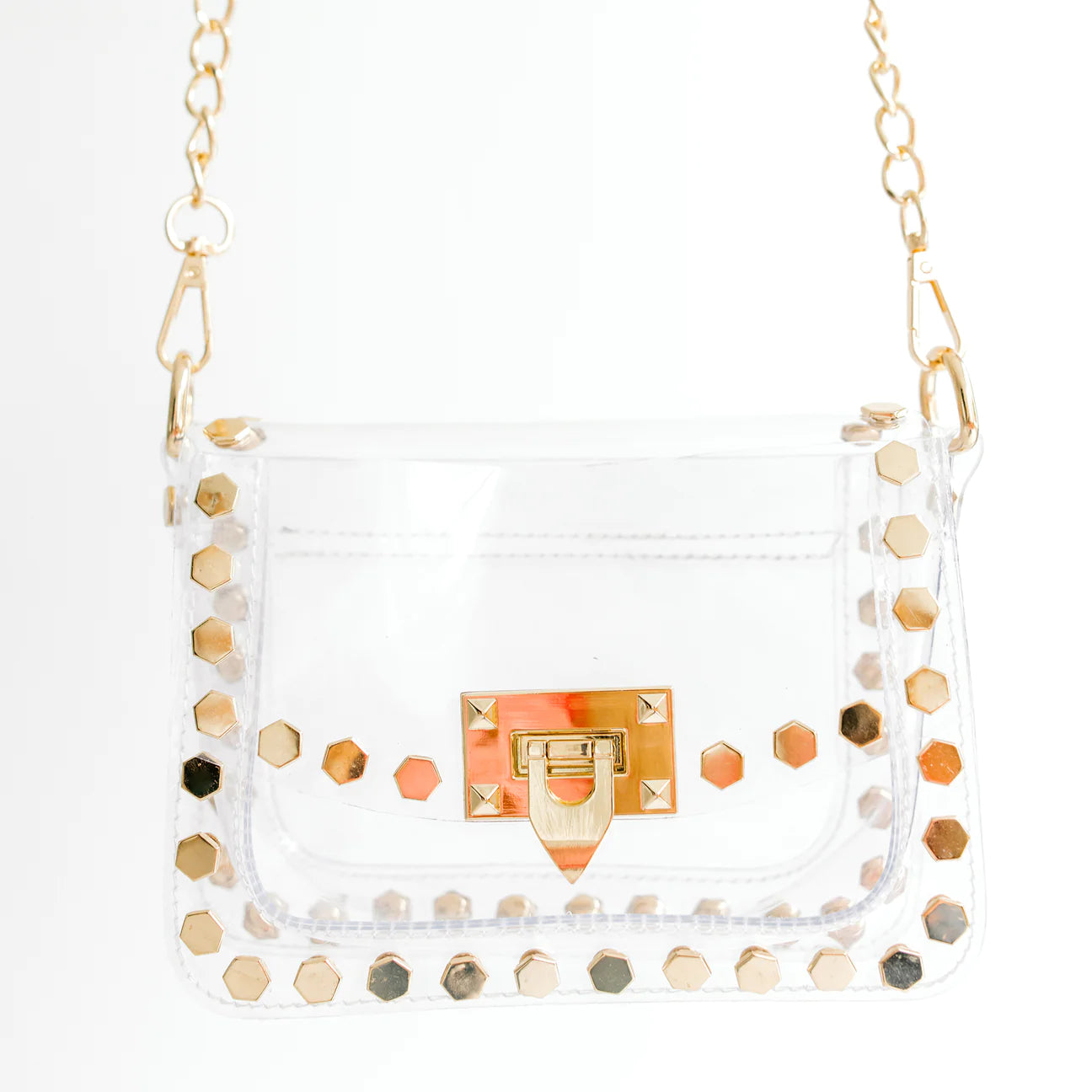 Clearly Handbags - The Jackie in Hexagon