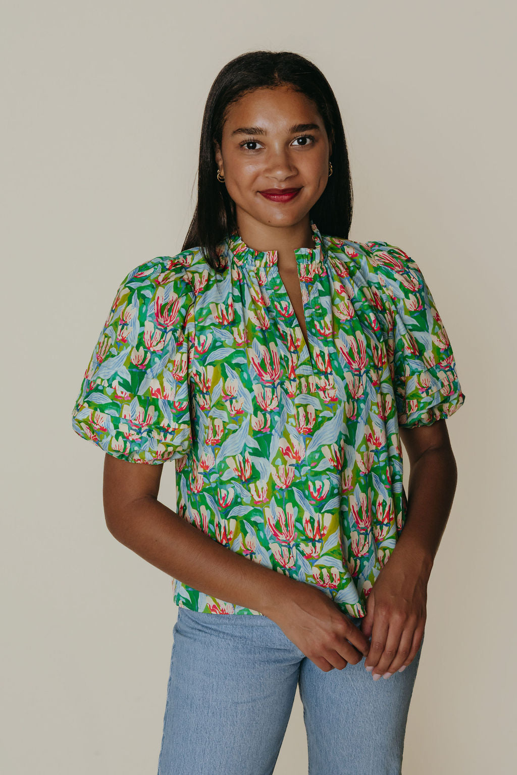 Alix Blouse - Champ de Fleurs