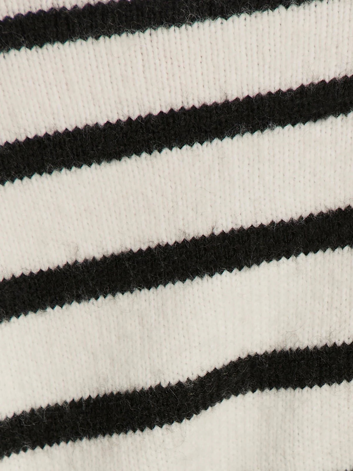 Must Have Cardi - Chalk With Black Stripe