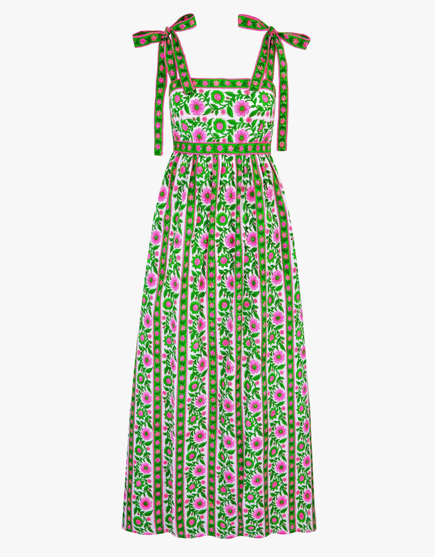 Emerald Border Mykonos Dress