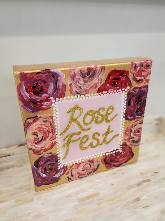 Rose Fest Original Artwork