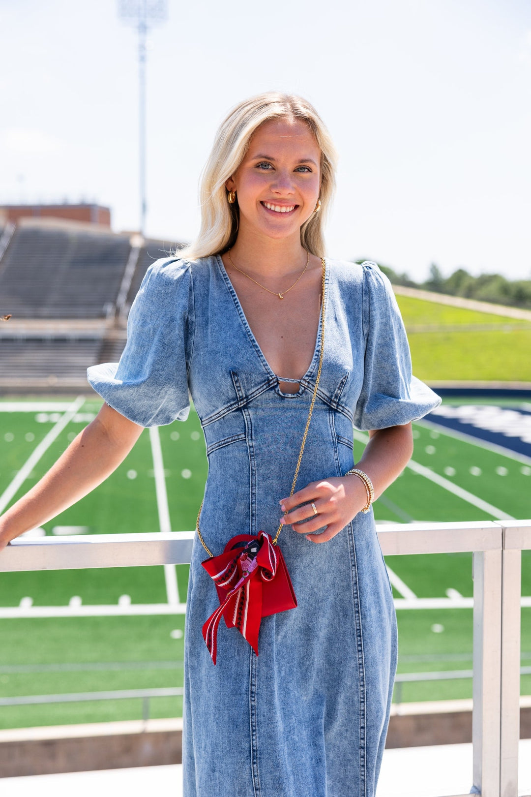 Saturday Silks - All-Star Skinny Scarf - Alabama