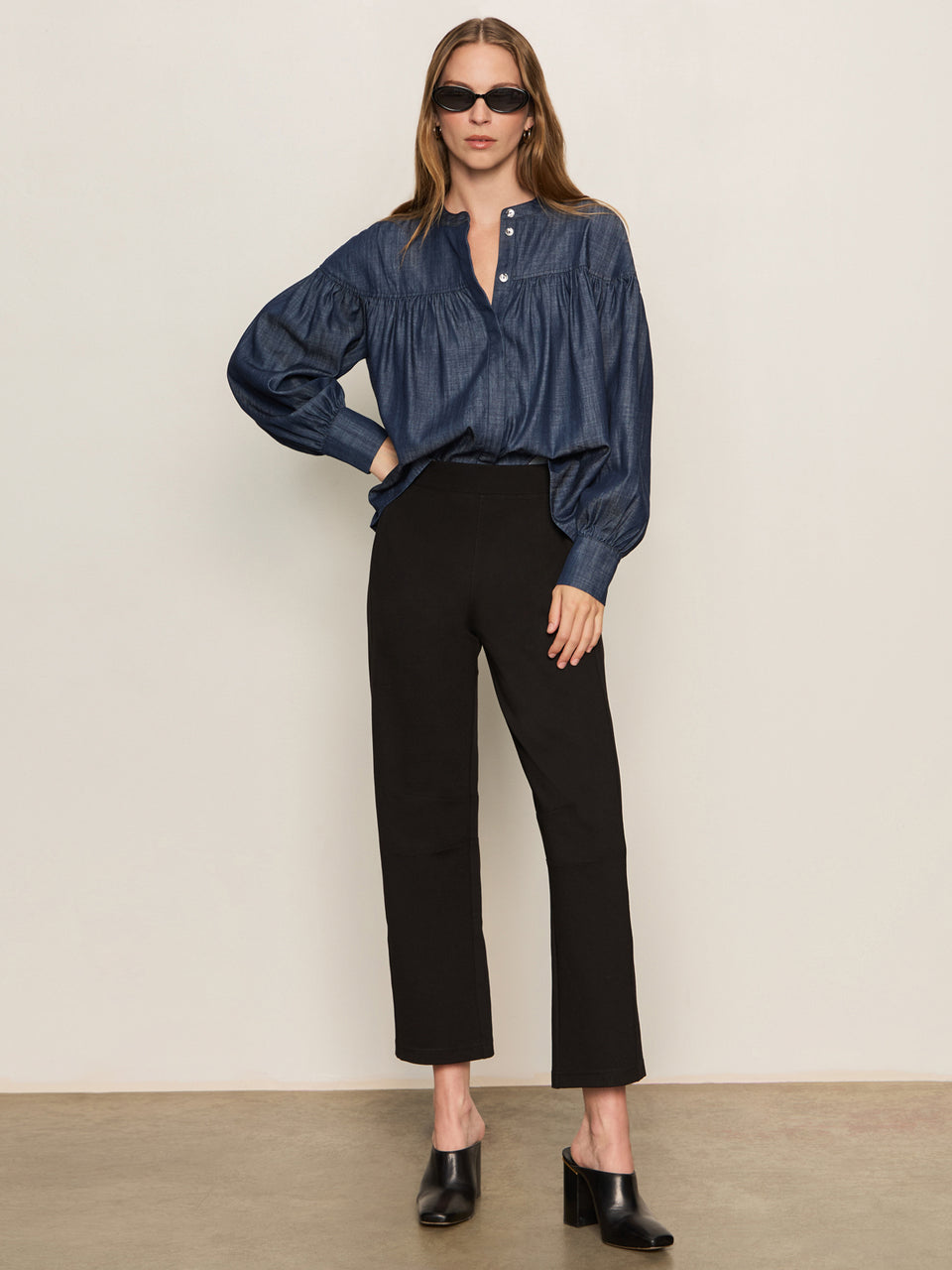 Personal Best Blouse - Moonshadow