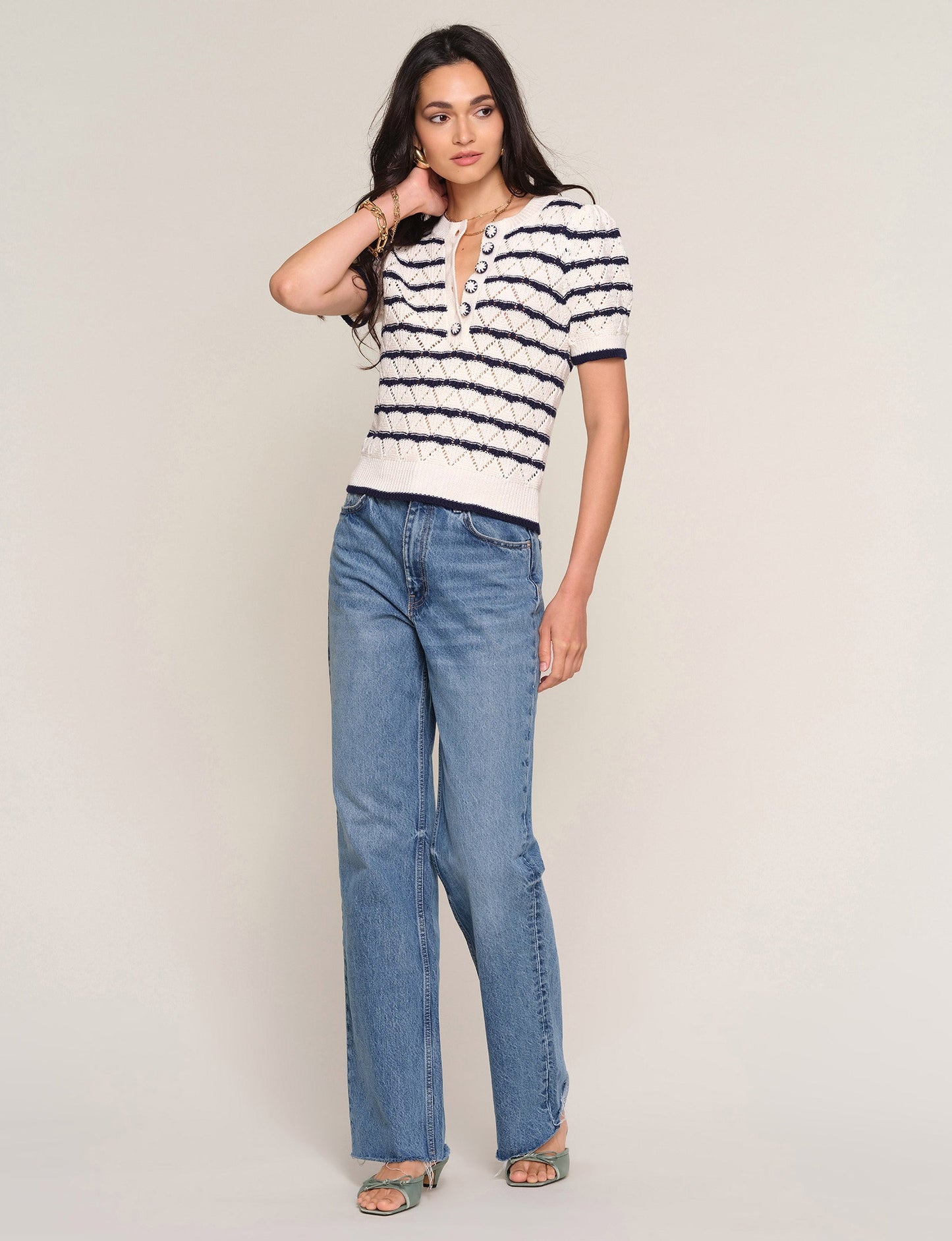 Verano Top - Eggshell - Spinout