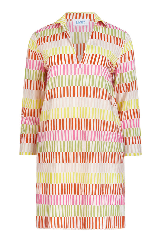 LIVRO - Short Kurta - Sherbet Stripes