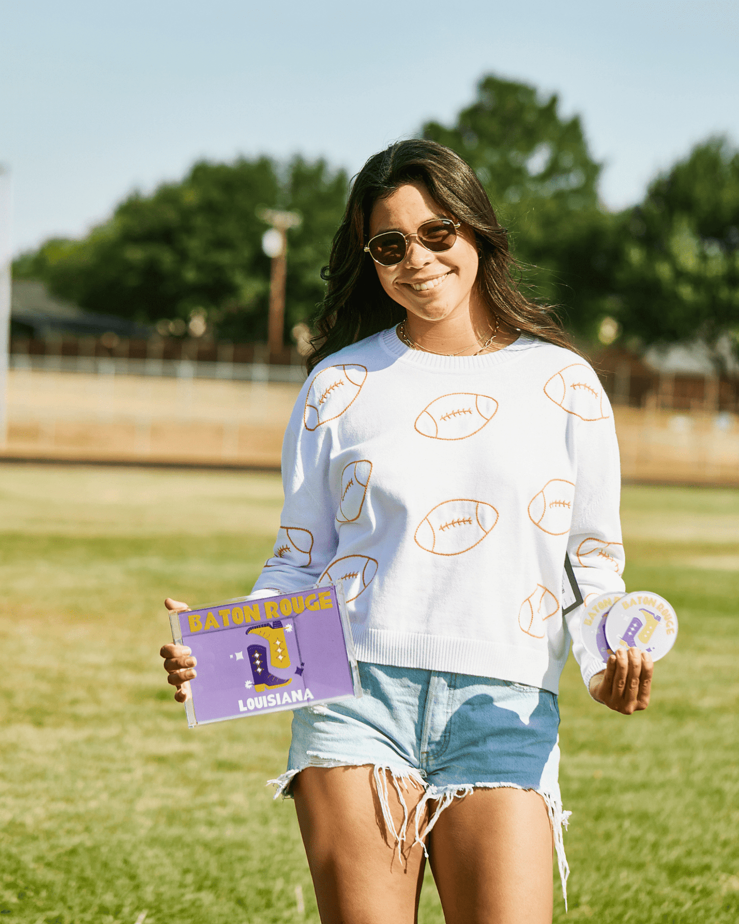 KICKOFF SMALL TRAY | BATON ROUGE