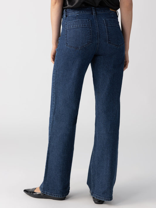 Marine Full Length Standard Rise Jeans - Aspen