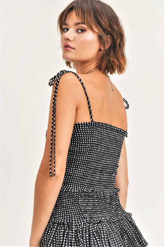 Charlie Top - Black/White