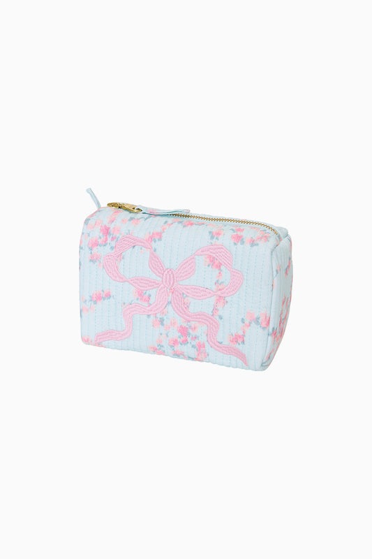 Mini Octavia Luna Rosa Fleur Pouch - Spruce Mint