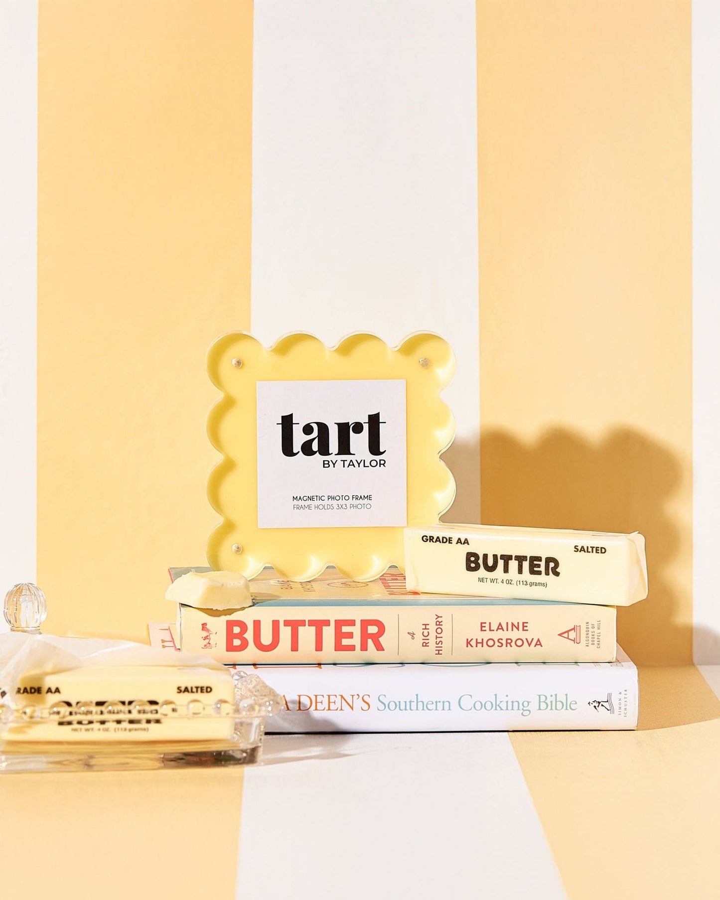 BUTTER YELLOW MINI ACRYLIC PICTURE FRAME