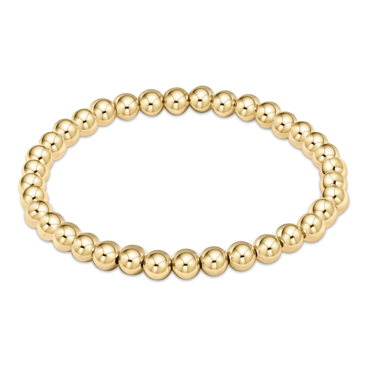 eNewton - Classic Gold 5mm Bead Bracelet
