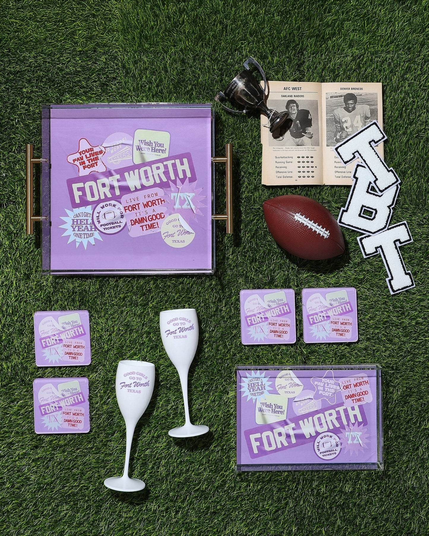 Fort Worth Small Tray | Tailgate Collection