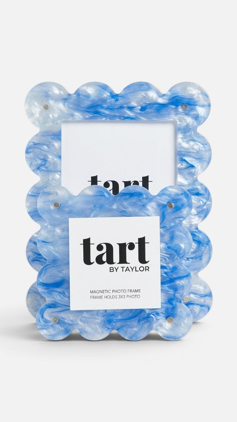 Blue Marble Mini Acrylic Picture Frame
