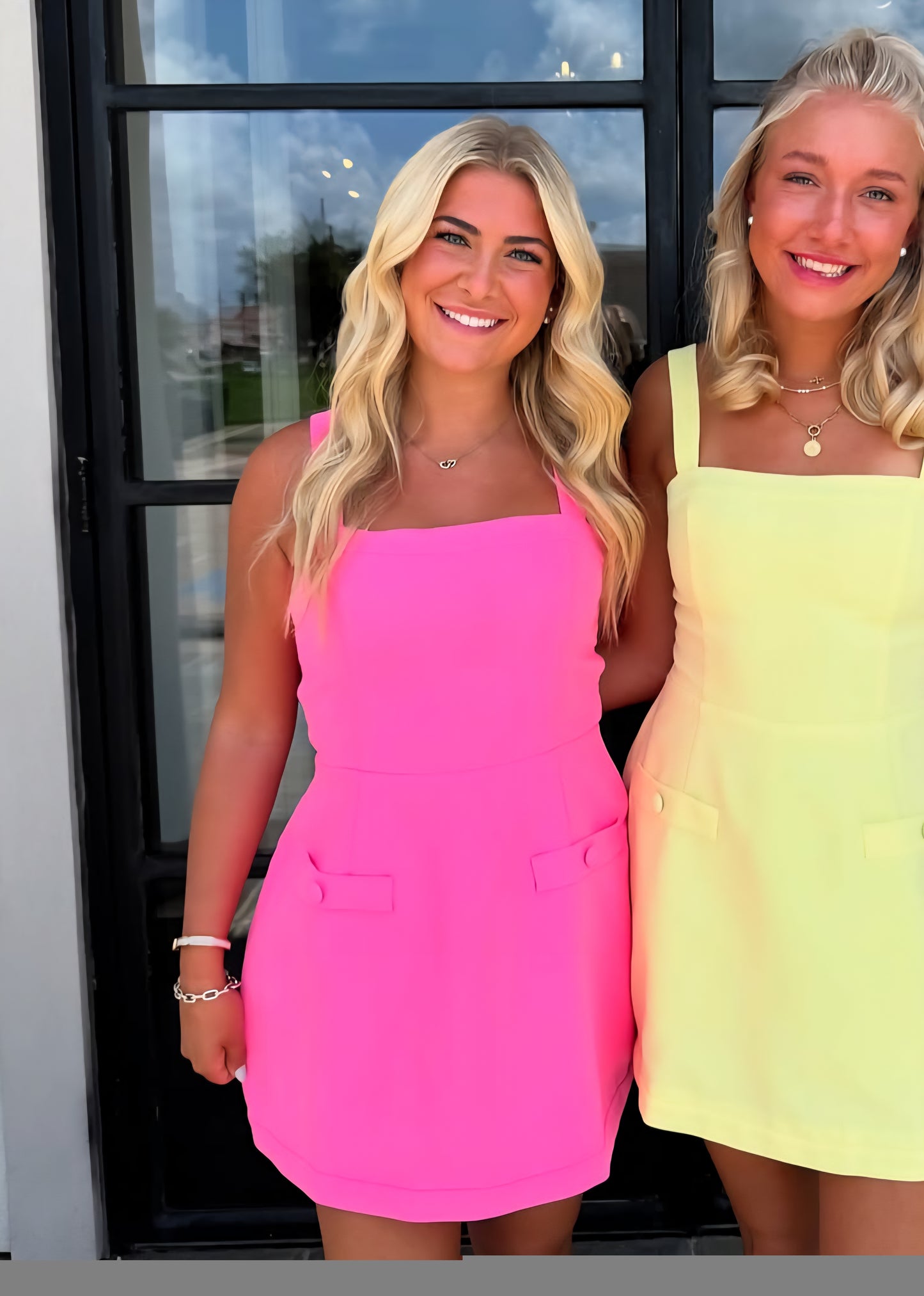 Jaxon Romper - Shocking Pink