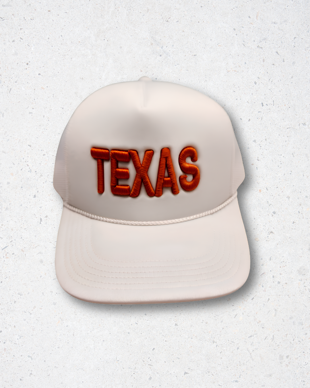Texas Trucker Hat - White