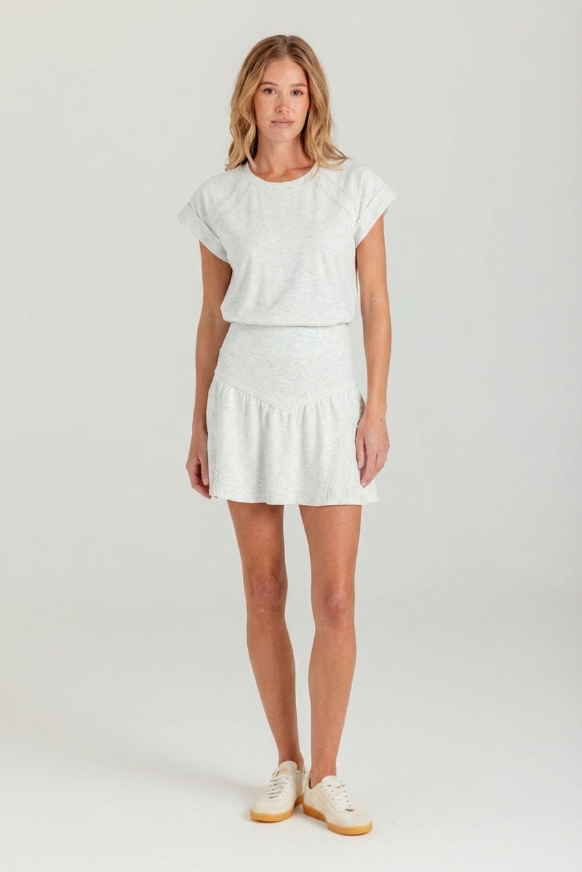 Azure Dress - Light Heather Grey