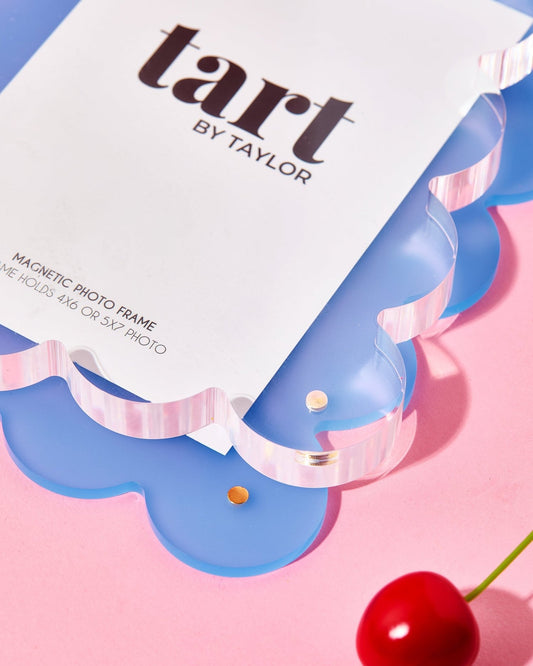 DENIM BLUE ACRYLIC PICTURE FRAME